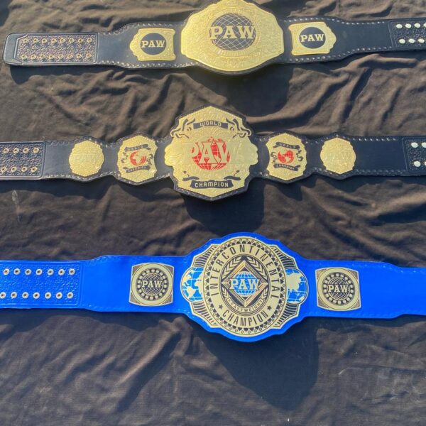 WWE Intercontinental Championship replica belts