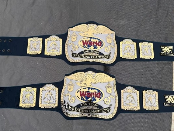 wwe world tag team championship replica title belt